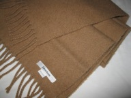 JOHNSTONS szal 100% CAMELHAIR (jak NOWY)