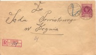 GROMADNO -koperta erka obieg 1927 rok do KCYNIA