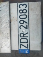 Tablice Rejstracyjne + Ramki kolekcjonerskie