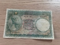 Kongo Belgijskie - 50 franków - 1955 - bardzo rzadki