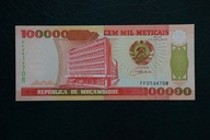 Banknot Mozambik 100000 Meticais 1993 rok st 1 !!!