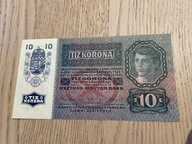 Austro - Węgry - 10 koron - 1915 - UNC