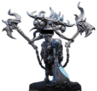 Demoniczny Czempion Chaotycznego Boga Krwi figurka RPG Druk 3D