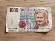 Włochy - 1000 lir - 1990