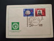 Ogólnopolska Wystawa "Lenin i jego idea" Łódź 1961 - koperta z datownikiem