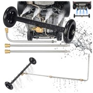 Wielofunkcyjna Myjka Wózek do Mycia Podwozia Kostki Brukowej z 3 Lancami