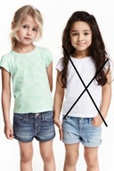 Dżersejowy top bluzki 3-pak H&M 134 140