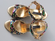 Sandałki z cekinów roz 40