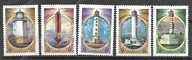 ZSRR - latarnie morskie 1982 ** Mi 5239-43 (2417)