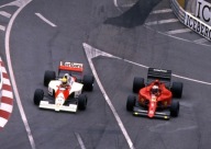 Plakat A3 - F1 Ayrton Senna vs Alain Prost
