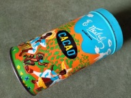 E.Wedel Warszawa - stara polska puszka po cacao / ładny stan