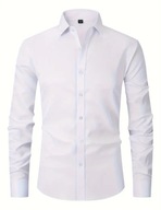 Elegancka koszula męska biała M