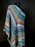 Chusta hand made wełna akryl