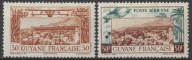Gujana Francuska - samolot* (1942) SW 191-192