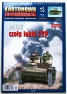 Kartonowa Kolekcja nr.13 czołg lekki 7TP