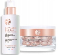 Yves Rocher 1 x Kuracja w kapsułkach z witaminą C + Emulsja rozśw. SPF 30