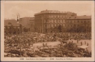 Łódź Nowy Rynek w dniu targowym obieg 1911