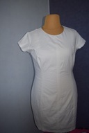 *RESERVED* SUKIENKA BIAŁA BAWEŁNIANA PRAWIE NOWA OŁÓWKOWA_44