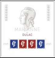 Francja 2025 Znaczki Blok ** obiegowe Marianna