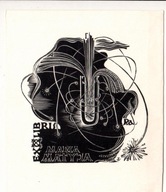 ANTONI GOŁĘBNIAK, EX LIBRIS MARIA MATYJA