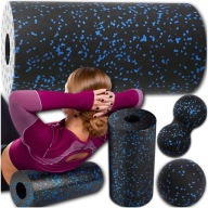 ZESTAW ROLLER 4w1 EPP WAŁEK DUOBALL PIŁKA DO MASAŻU ROLLOWANIA BÓL PLECÓW