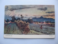 MICHAŁ POCIECHA W LECIE przedwojenna POCZTÓWKA