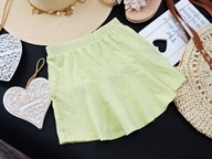 Cubus - cytrynowa sukienka basic 122/128