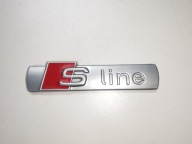 NAPIS LOGO EMBLEMAT BŁOTNIKA AUDI S-LINE