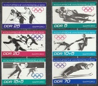 NIEMCY DDR NRD - SAPPORO 1972 - IGRZYSKA ZIMOWE - CZYSTE **