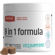 Suplement dla psów 4DOGS VetSupport - 8w1 Kompleksowa Ochrona 180 g SMACZNE