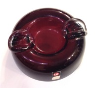 Rubinowa popielnica Jerzy Słuczan-Orkusz | Huta Tarnowiec