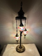 Set of 3 floor lamps Mosaic Turkish lamp