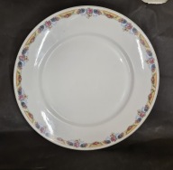 Duży talerz porcelanowy Giesche Bogucice (Katowice) międzywojenny sygnowany