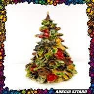 Choinka ceramiczna ręcznie robiona