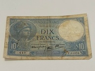 Francja 10 franków 1940 P#84 stan VG