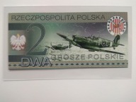 2 GROSZE POLSKIE DYWIZJON 303 STAN 1, UNIKAT.