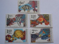 Czechosłowacja - ryby akwariowe - Mi. 2260-64 **