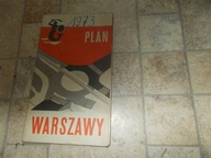 Warszawa stary plan miasta autobusy tramwaje