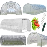 TUNEL FOLIOWY OGRODOWY SZKLARNIA OGRODOWA 6x3m 18m2 NAMIOT + GRATIS