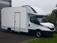 IVECO DAILY KONTENER NISKOPODŁOGOWY 4,43x2,23x2,42 SKLEP FOODTRUCK BAR AC