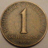 moneta 1 szyling Austria 1988 r