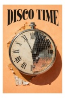 Plakat „Disco Time” – Artystyczny Plakat Retro