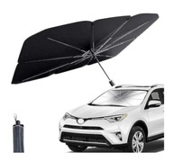 PARASOL NA PRZEDNIĄ SZYBĘ AUTA OSŁONA PRZECIWSŁONECZNA DO SAMOCHODU 123X65