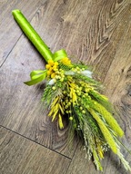 Palma Wielkanocna Ręcznie Robiona PREMIUM Kolorowa Tradycyjna 57 cm