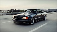 AMG MERCEDES SEC C126 W126 126 WIDEBODY PRODUKCJA BIZNES LAMINAT UNIKAT