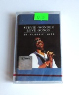 Steve Wonder. Love Songs: 20 Classic Hits, kaseta nowa w folii