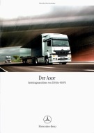 PROSPEKT MERCEDES-BENZ AXOR. SATTELZUGMASCHINEN VON 350 BIS 430 PS