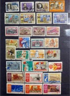 Znaczki pocztowe ZSRR CCCP lata ok. 1958–1963 ludzie praca rocznica 30 szt