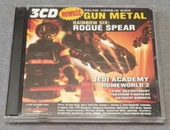 3CD GUN METAL + RAINBOW SIX: Rogue Spear PC CD-ACTION NR 92 LISTOPAD 2003