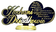 PODZIĘKOWANIA GRAWEROWANE DLA BABCI ŚLUB LED 4 KOLORY